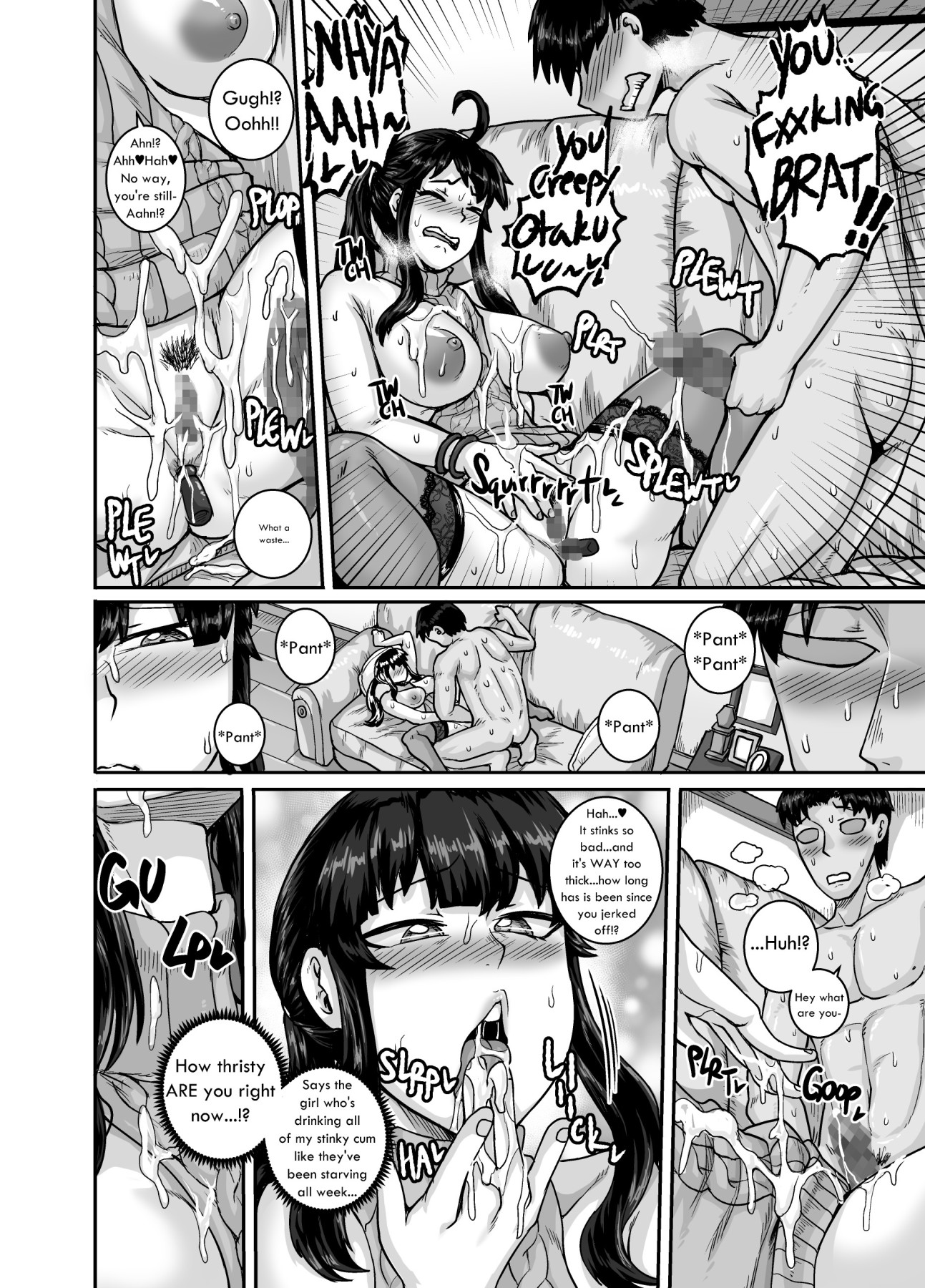 Hentai Manga Comic-Annoying (Step) Sister Needs to be Scolded!! 2~-Read-68